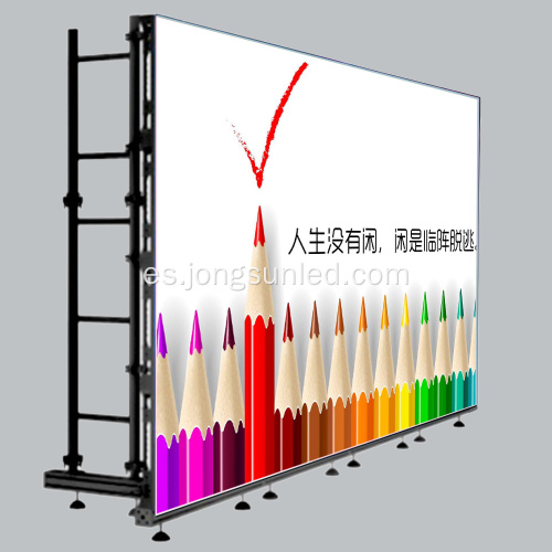 Panel de alquiler de pantalla de visualización de cartelera LED para interiores